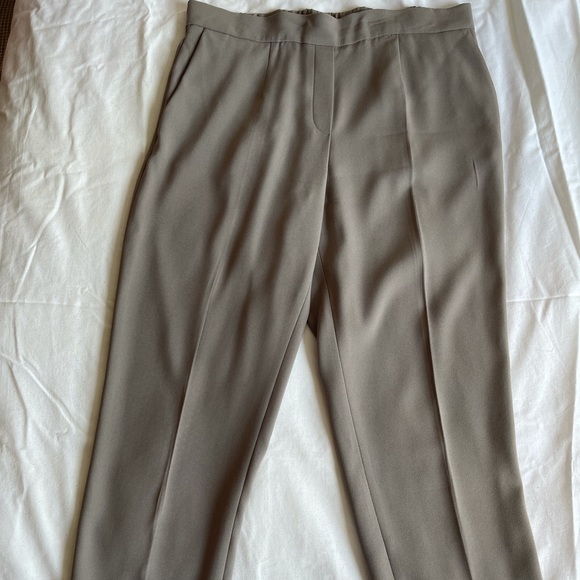 Babaton beige trousers. Size: 10 - Picture 1 of 3
